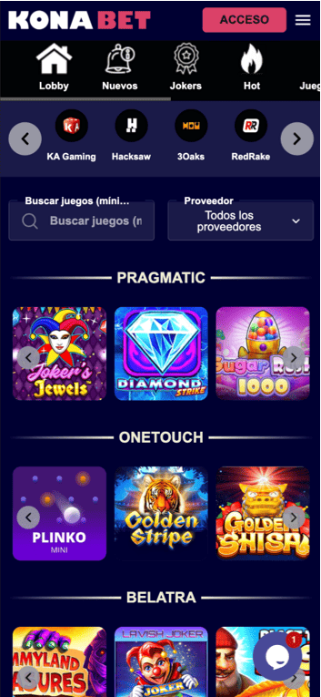 Konabet Casino Download Mobiele App
